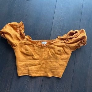 Aritzia Wilfred Wander Blouse size small